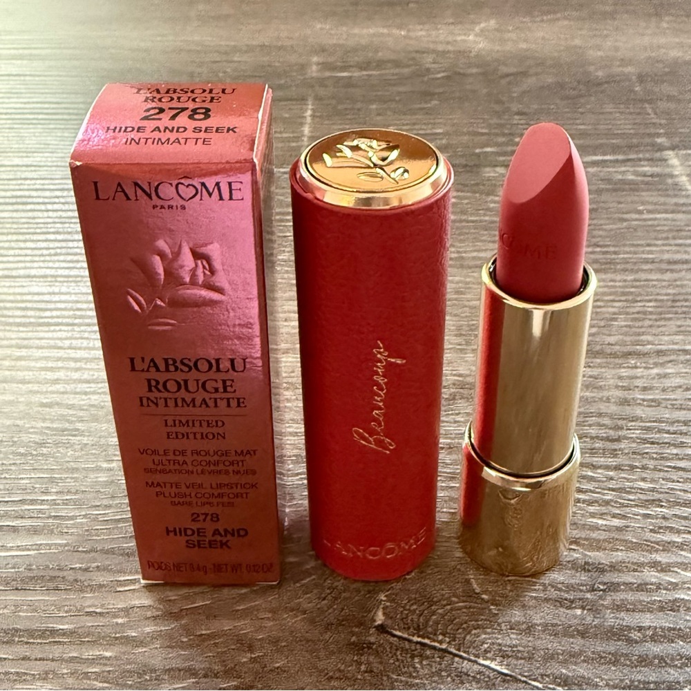 Lancome L'Absolu Rouge Limited Edition Lipstick - 278 Hide And Seek Intimatte